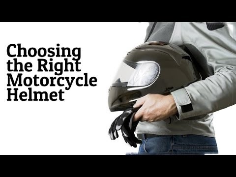 Choosing the Right Motorcycle Helmet