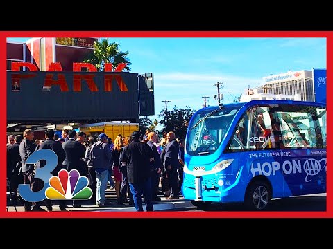 World&#039;s first self-driving shuttle crashes on first day of use