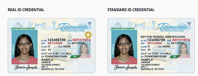 Tenessee Real ID Laws In 2020 What You Need To Know Stillman 