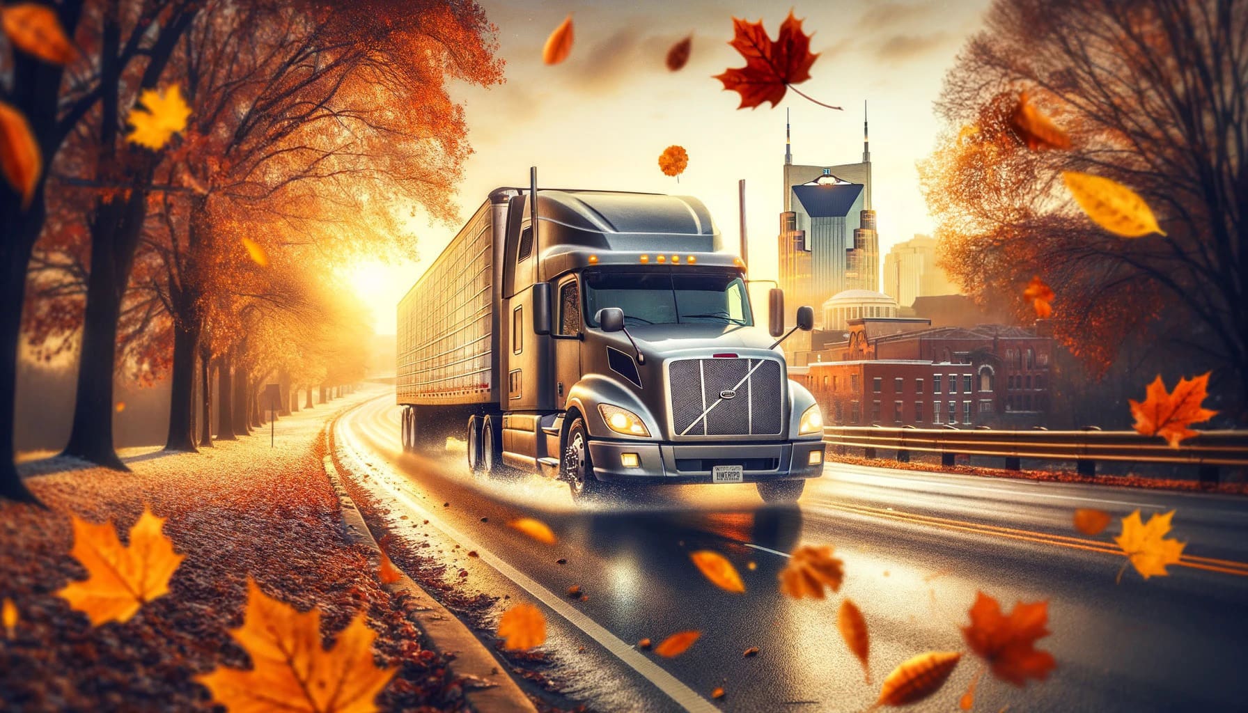 Navigating Seasonal Road Hazards for Commercial Vehicles in Nashville: A Guide Through Autumn and Winter