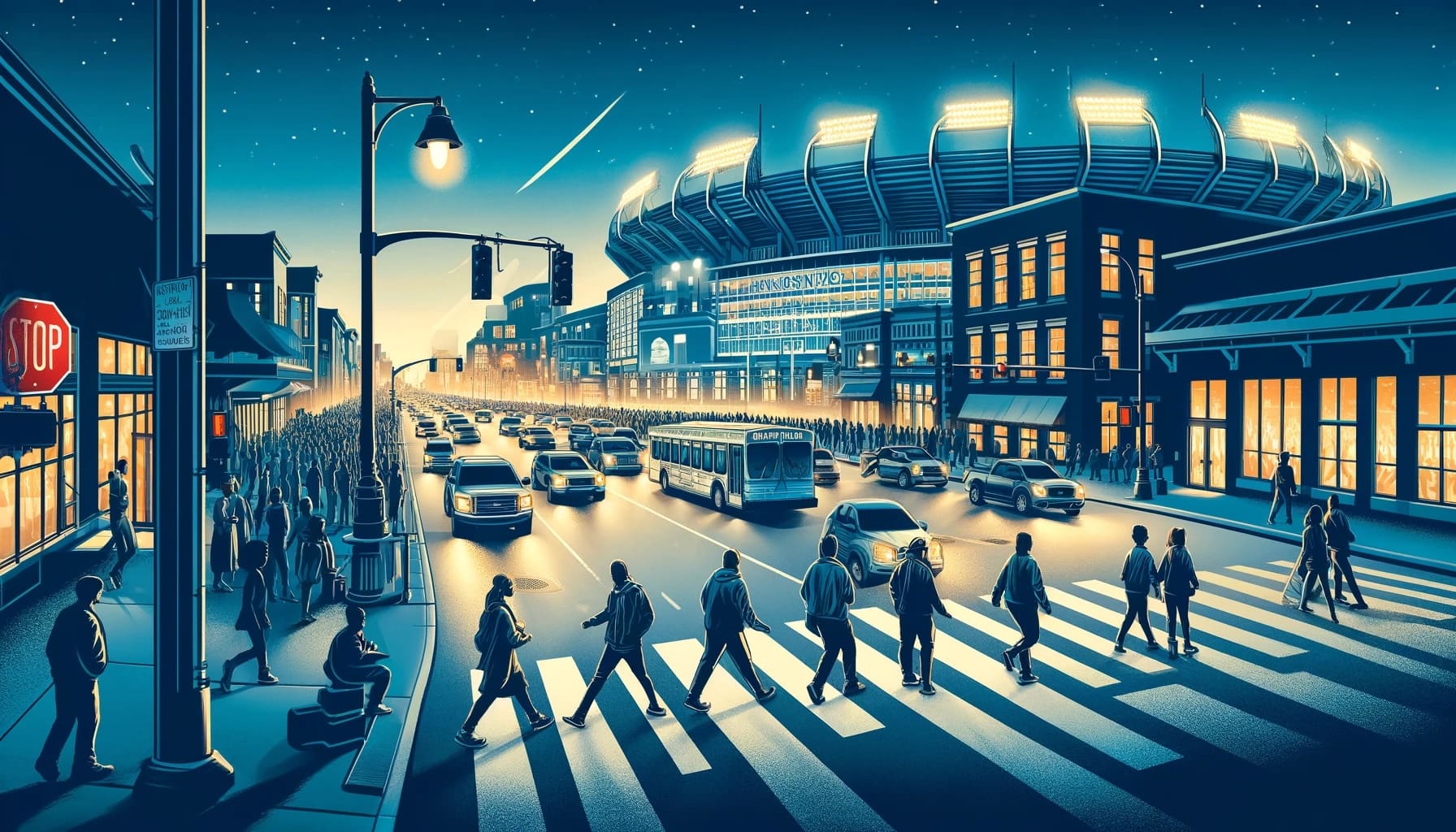 Pedestrian Safety Around Nashville Stadiums: Navigating Game Day on Foot