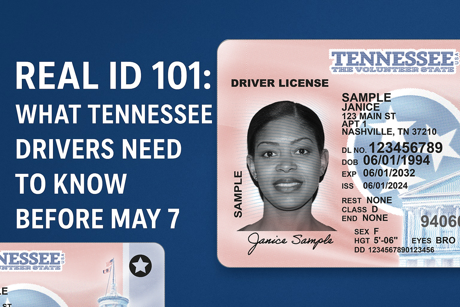 REAL ID 101: What Tennessee Drivers Need to Know Before May 7