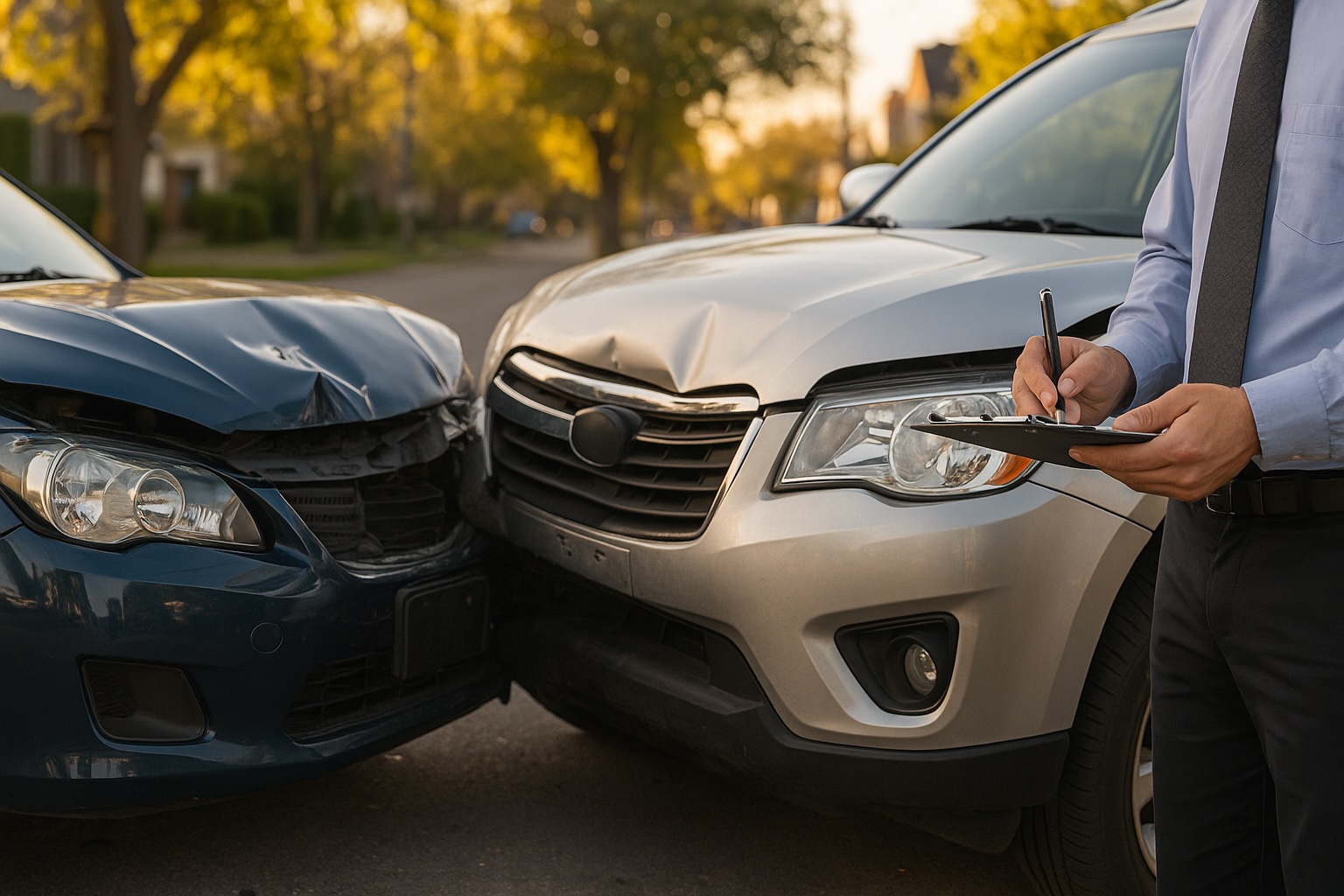 Who pays for damages after an accident in Tennessee?