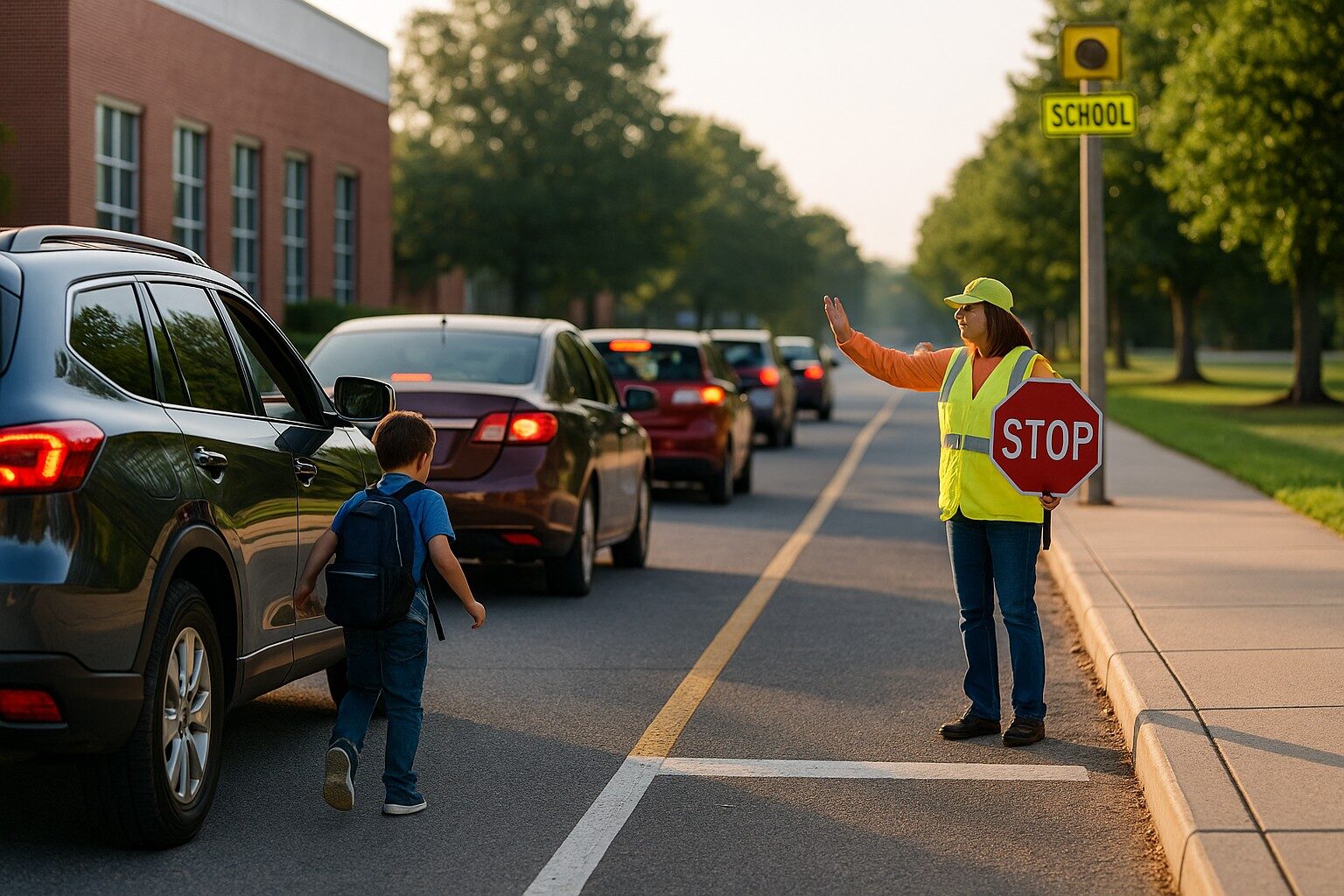 School Drop-Off Safety Tips for Busy Carpool Lanes