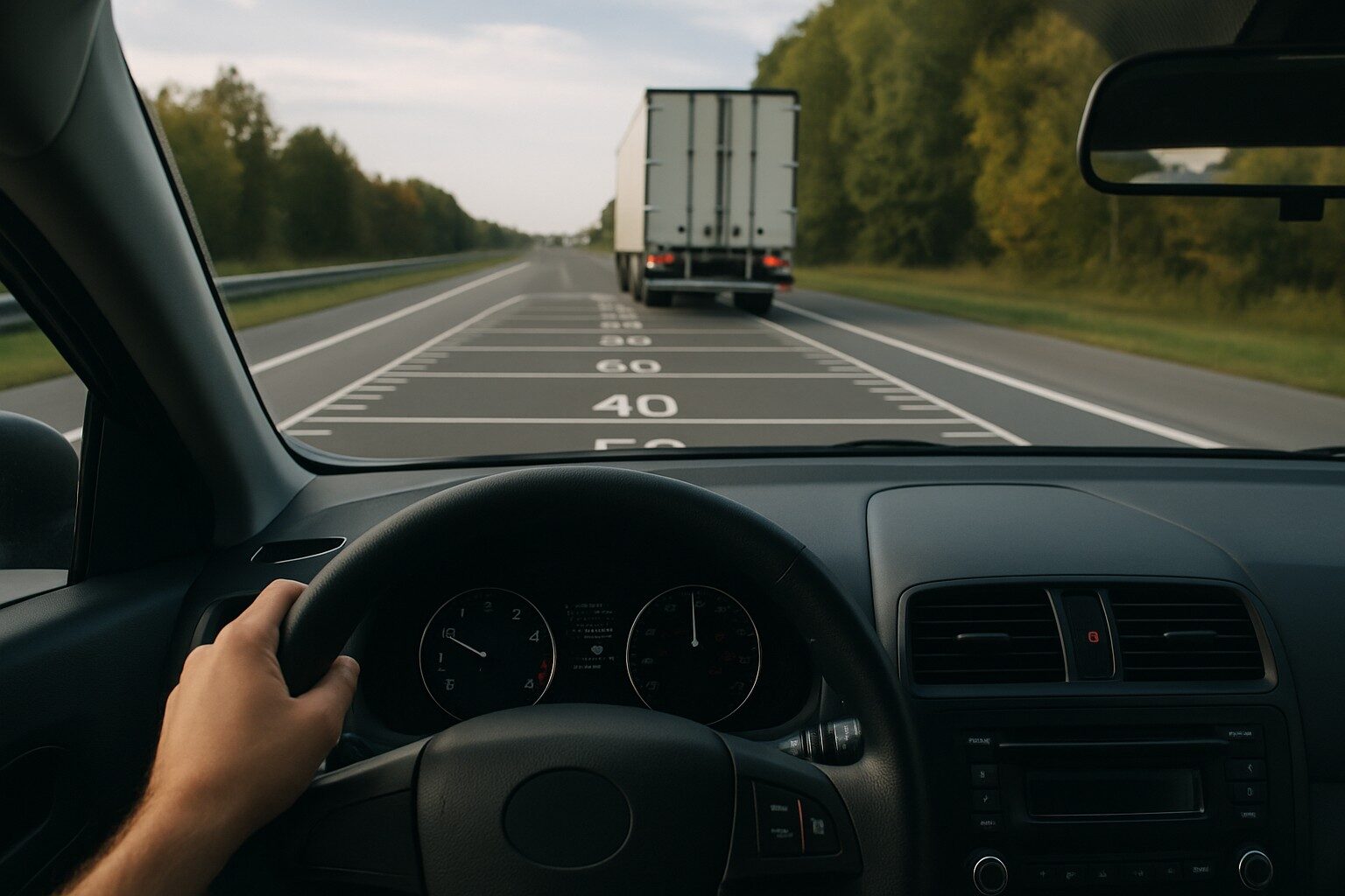 Sharing the Road with Semis: 5 Safety Tips for Passenger Car Drivers