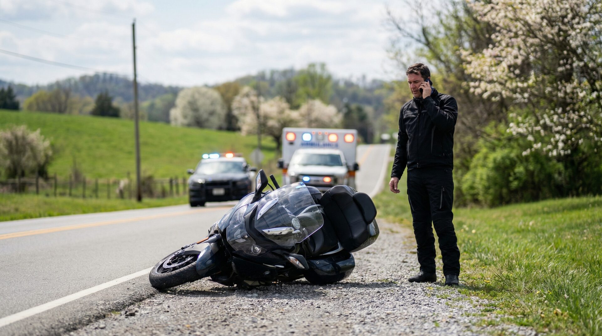 What to Do at the Scene of a Motorcycle Crash in Tennessee